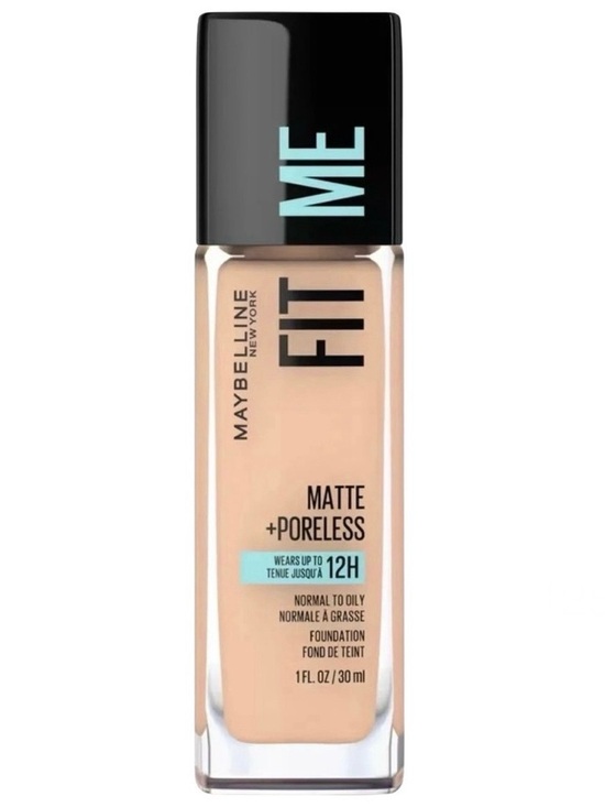 Maybelline Other - 3/$12 Maybelline 125 Nude Beige Fit Me Matte + Poreless Foundation 1oz